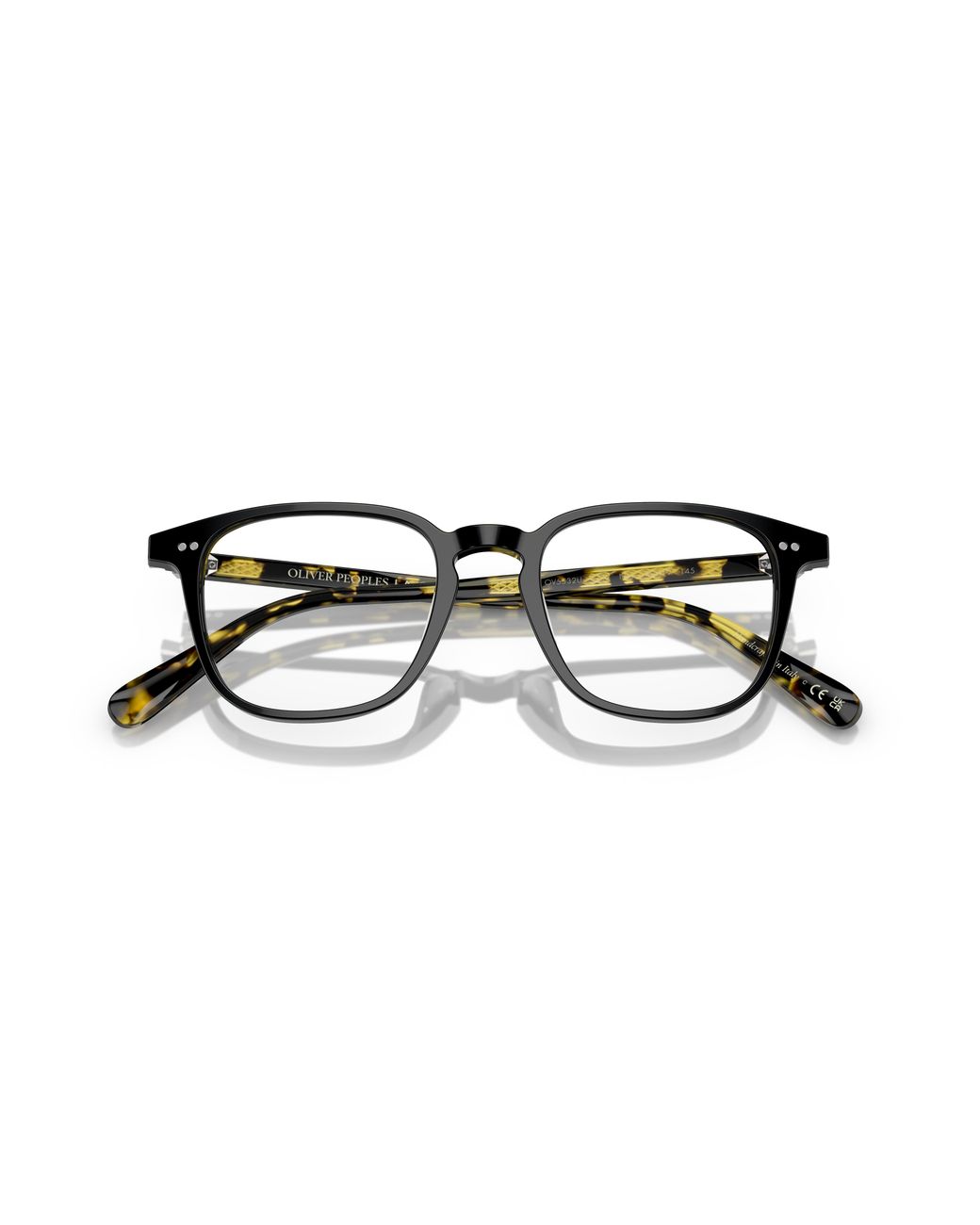 Oliver Peoples Black Ov5532U Nev 1717 Optical Frames Acetate Transparent Pillow Normal for men