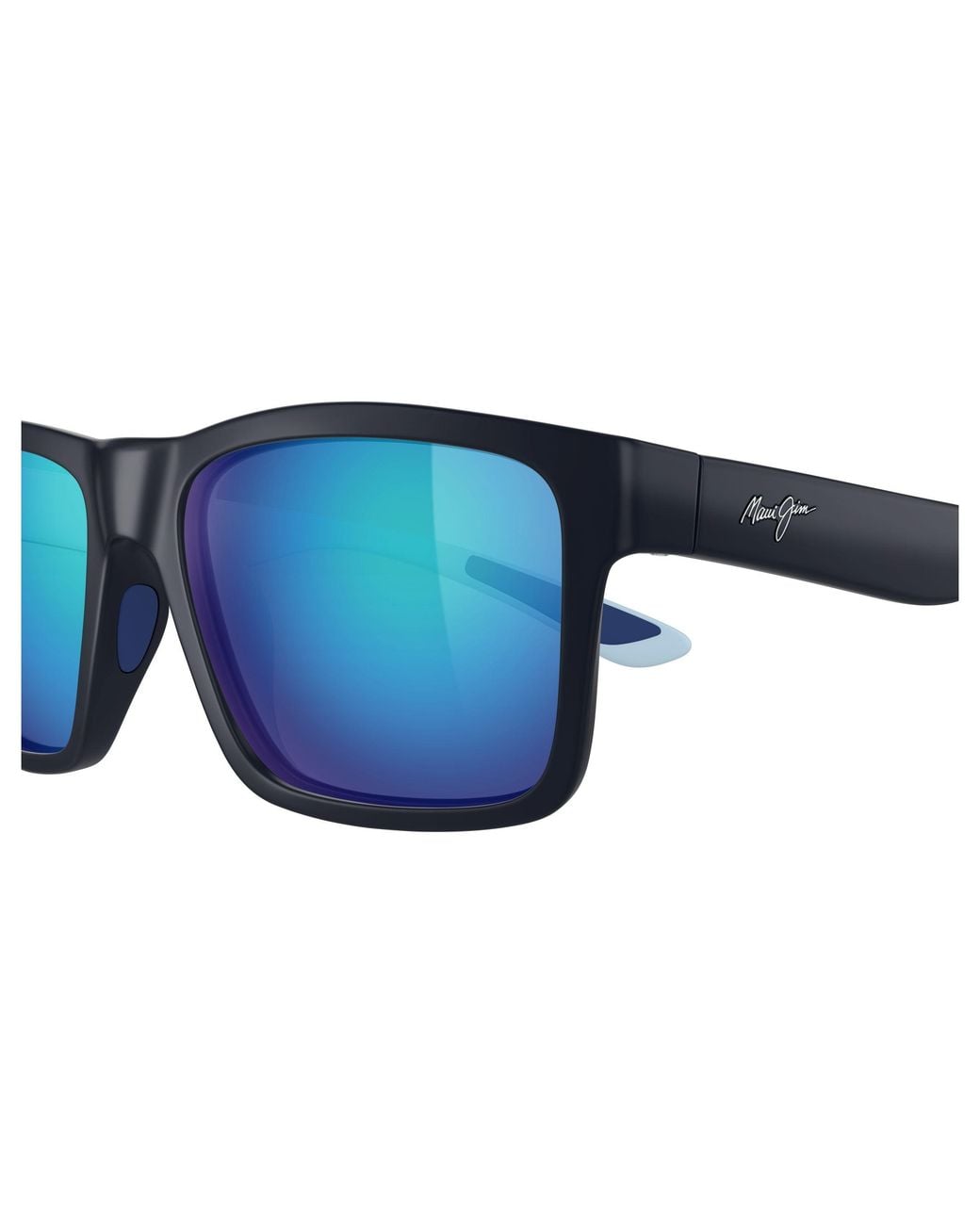 Maui Jim Black Mj0897S 002 Occhiali Da Sole Iniettato Squadrata