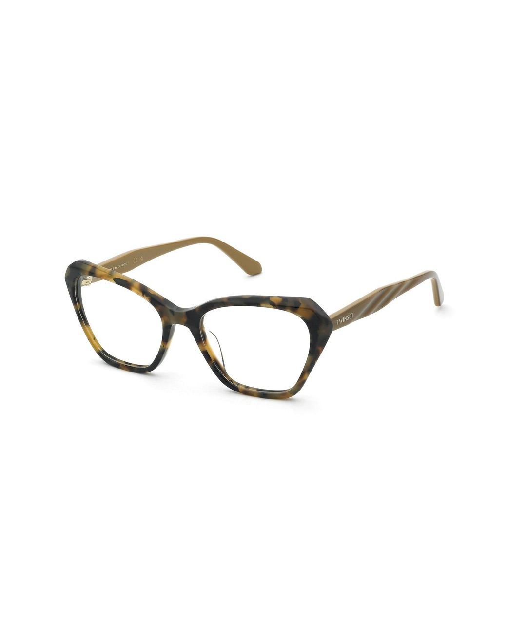 Twinset Black Vtw120 08Xw Optical Frames Acetate Geometric