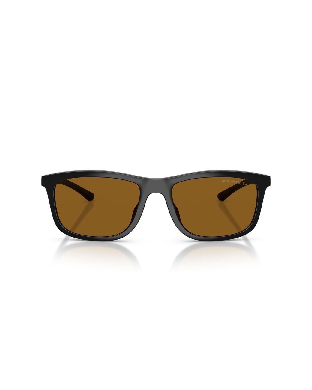 Emporio Armani Black Ea4277U 501783 Sunglasses Injected Squared Polarized for men