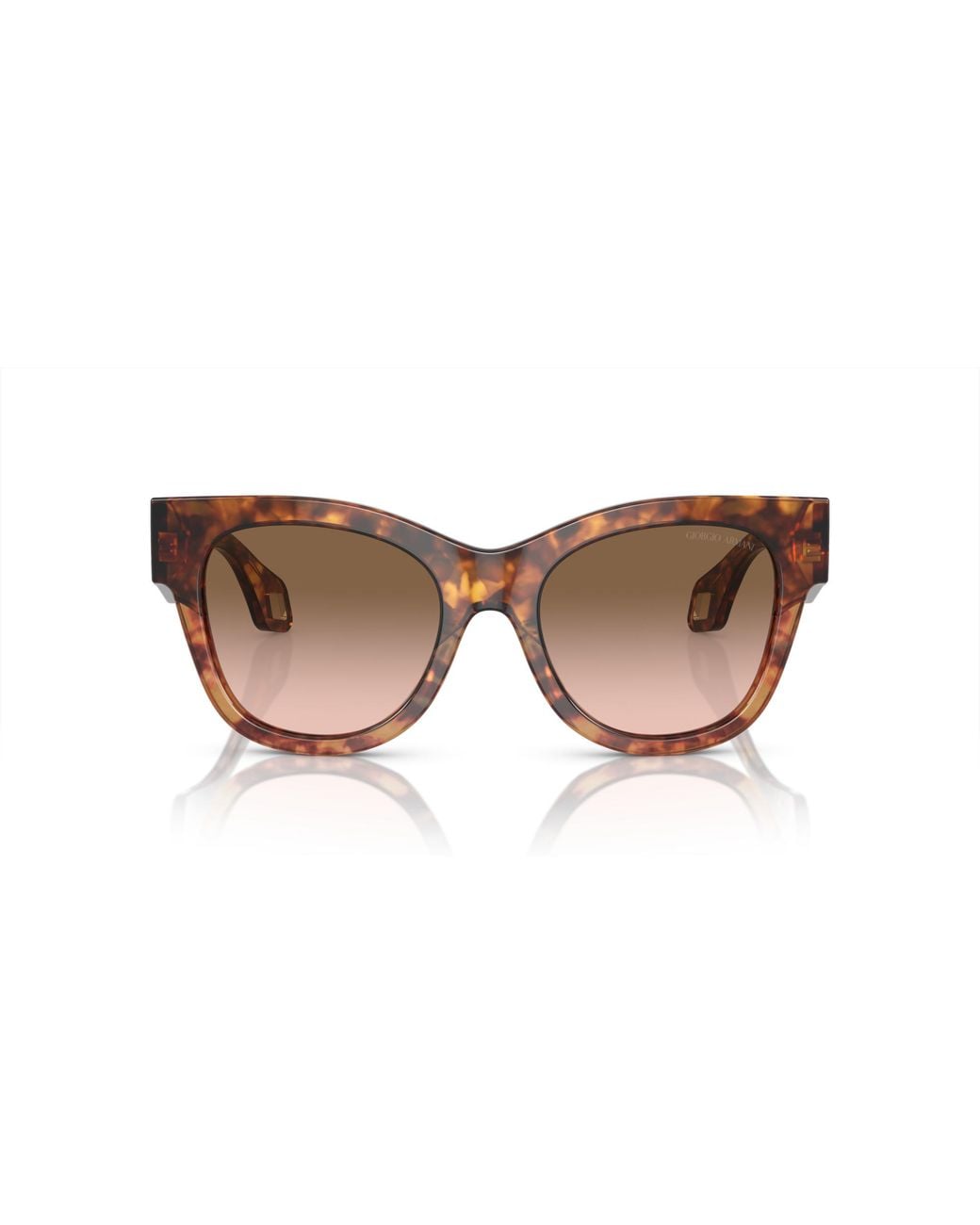 Giorgio Armani Black Ar8195U 603351 Sunglasses Acetate Squared Normal Shaded