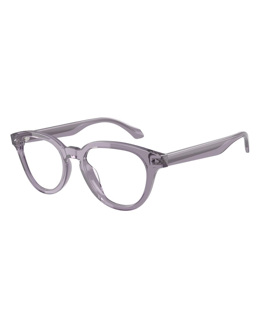 Giorgio Armani Black Ar7296U 6472 Optical Frames Acetate Transparent Pantos Normal for men