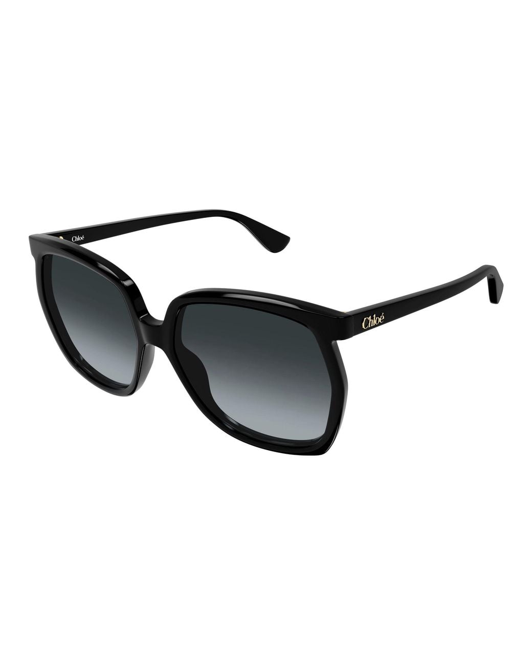 Chloé Black Ch0389S 001 Sunglasses Acetate Squared Nuanced