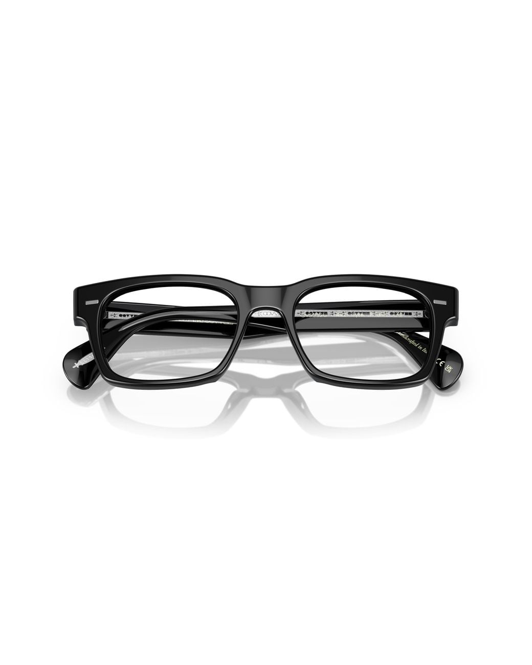 Oliver Peoples Black Ov5332U Ryce 1492 Optical Frames Acetate Transparent Squared Normal for men