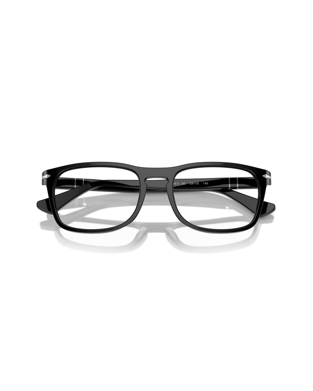 Persol Black Po3344V 95 Optical Frames Acetate Transparent Pillow Normal
