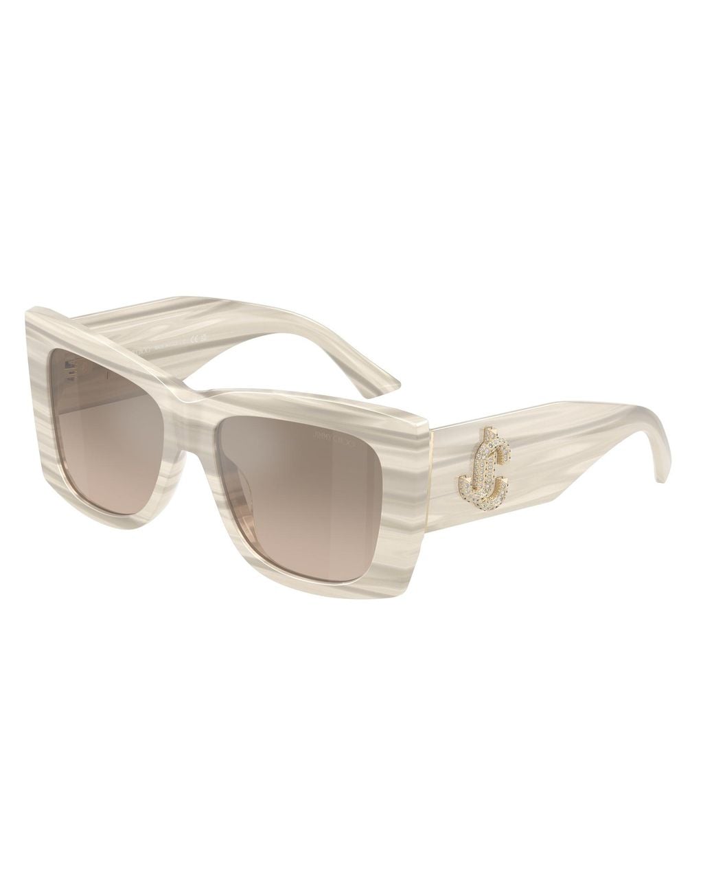 Jimmy Choo Black Jc5036B 50656I Sunglasses Acetate Squared Normal