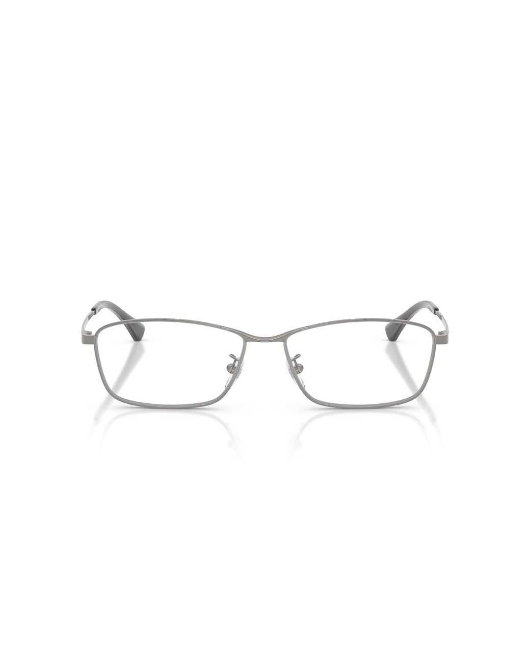 Emporio Armani Black Ea1196D 3010 Optical Frames Metal Transparent Geometric Normal for men