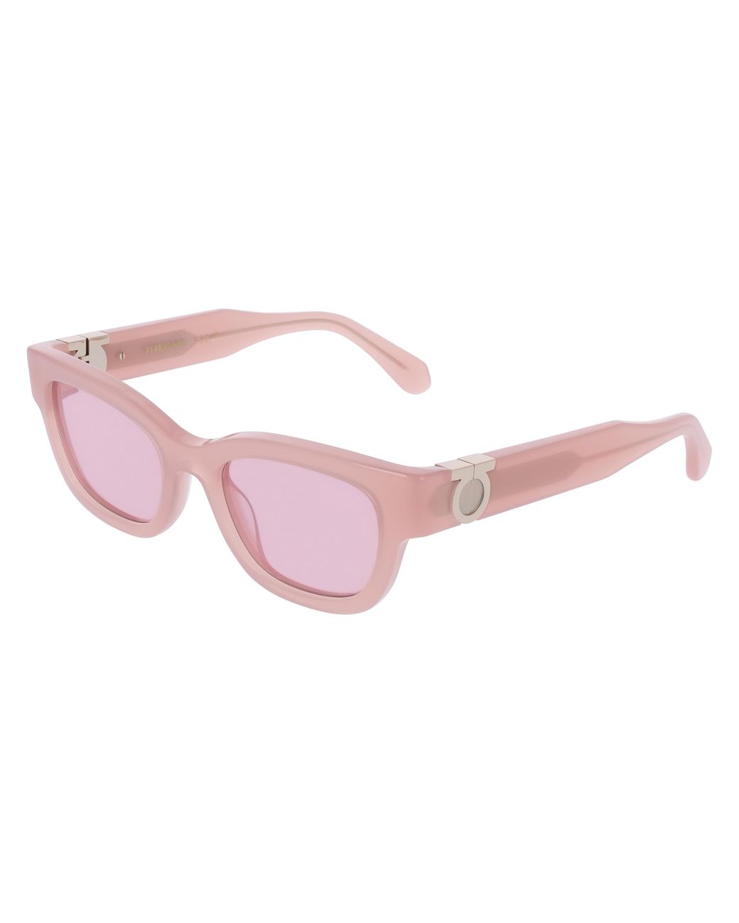 Ferragamo Black Sf2067S 662 Sunglasses Acetate Squared Normal