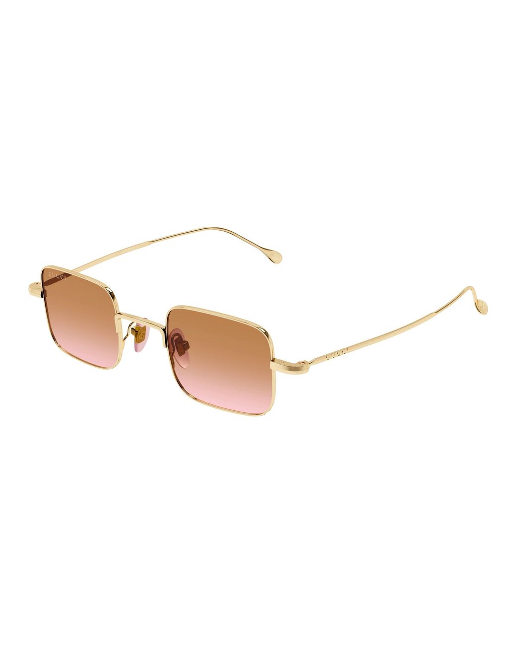 Gucci Black Gg1813S 011 Sunglasses Metal Squared