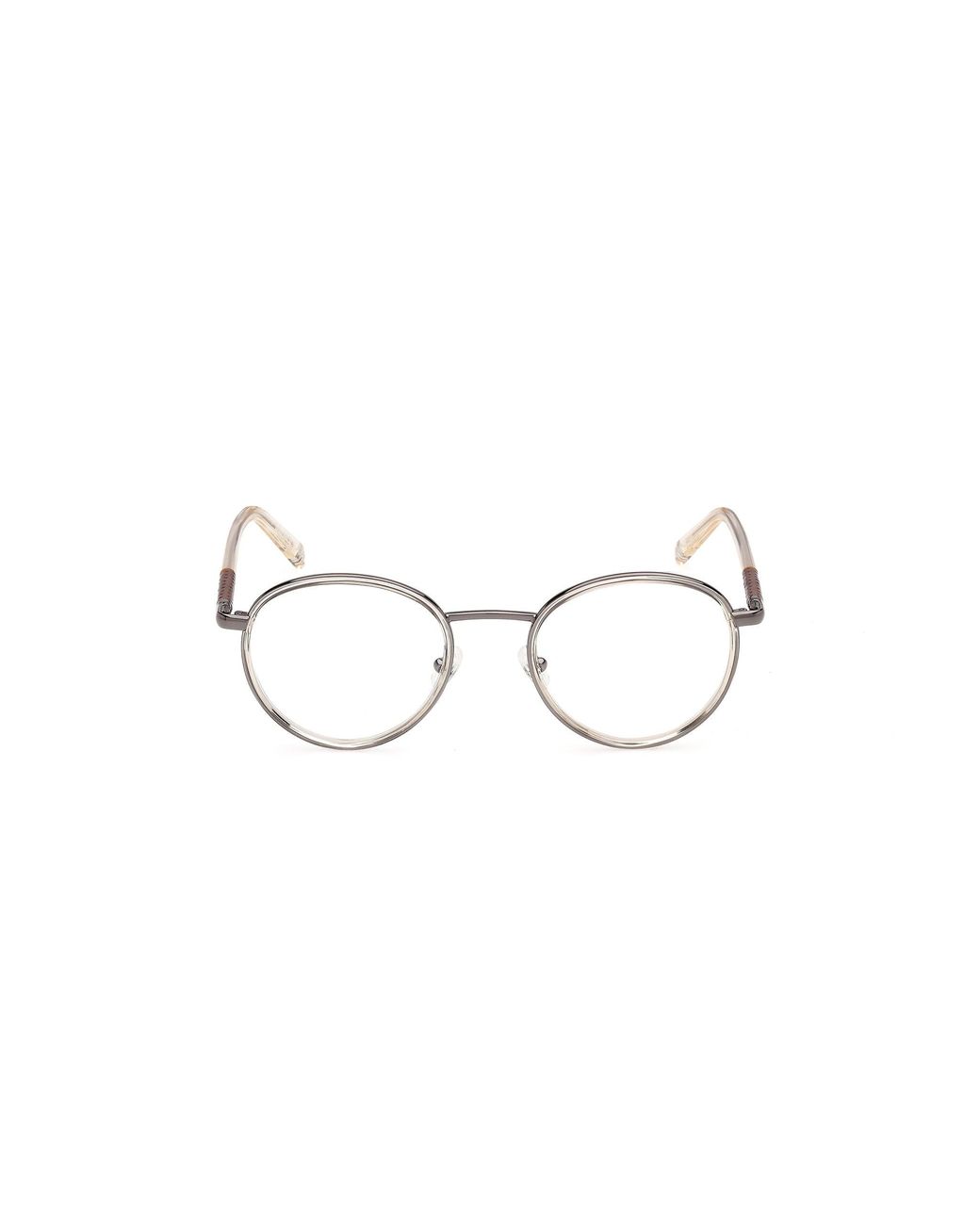 Timberland Black Tb50114 27 Optical Frames Injected Round Normal for men