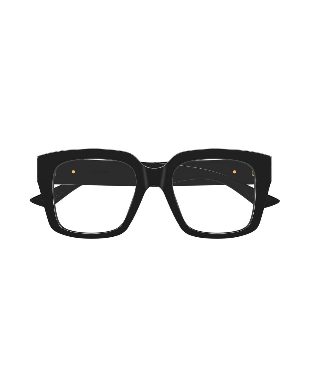 Bottega Veneta Black Bv1409O Thick Rim Frames