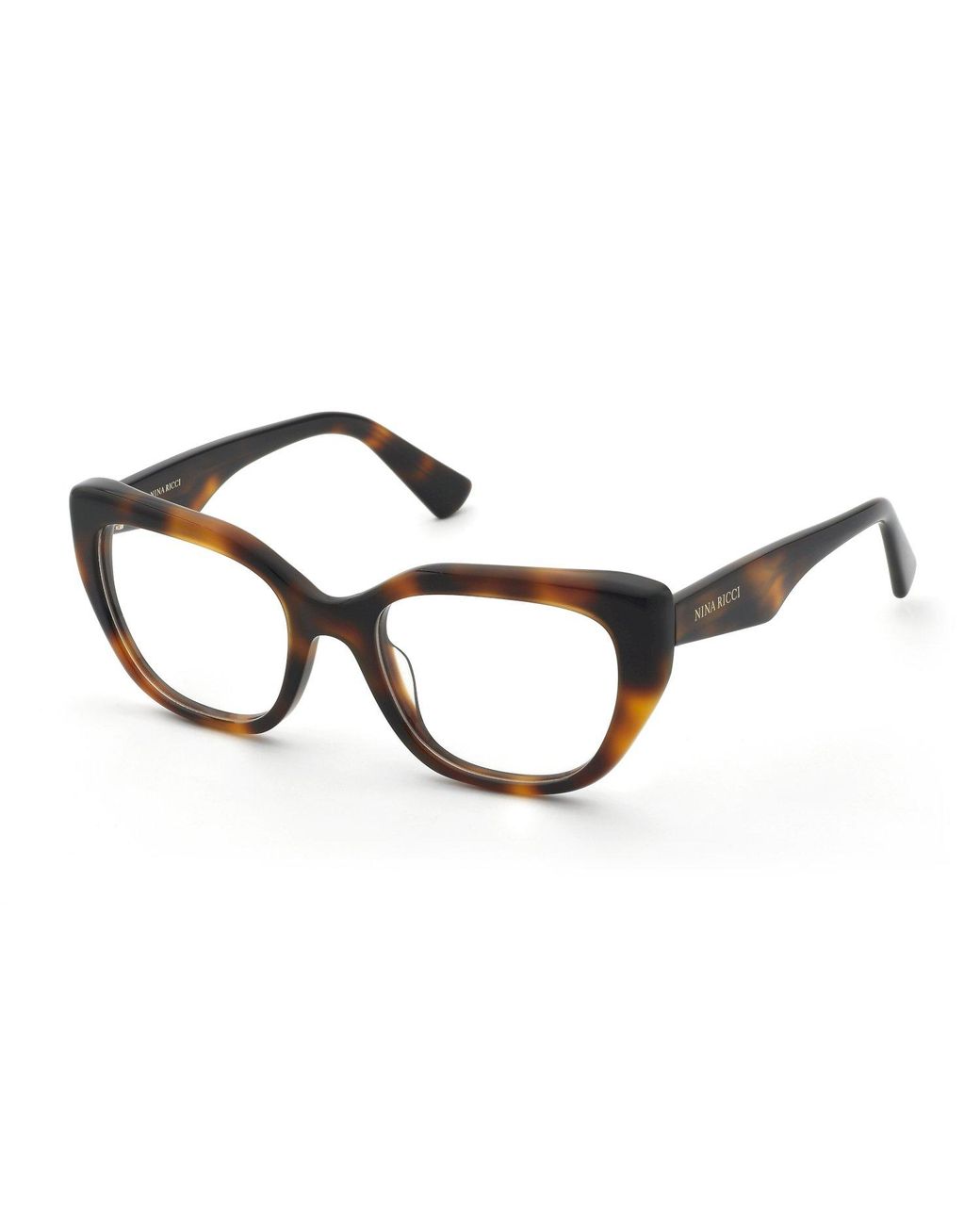 Nina Ricci Black Vnr424 752 Optical Frames Acetate Butterfly