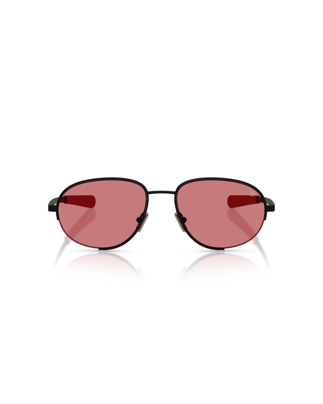 Moncler Black Me4018 Circuit 100175 Sunglasses Metal Round Normal