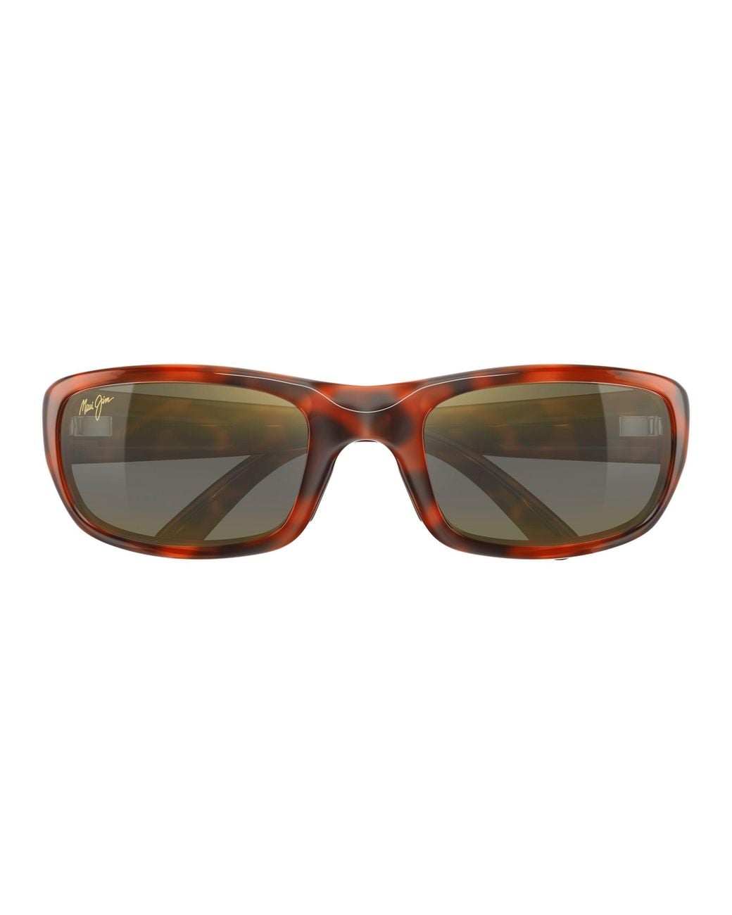 Maui Jim Black Mj0103S 002 Occhiali Da Sole Iniettato Bronzo Squadrata