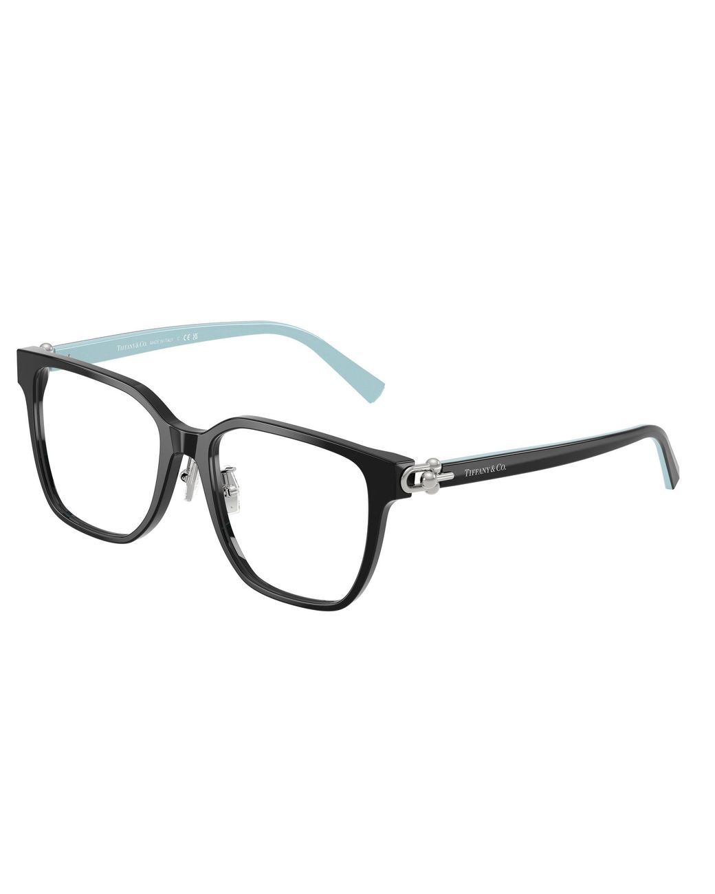 Tiffany & Co Black Tf2274D 8001 Optical Frames Acetate Squared Normal