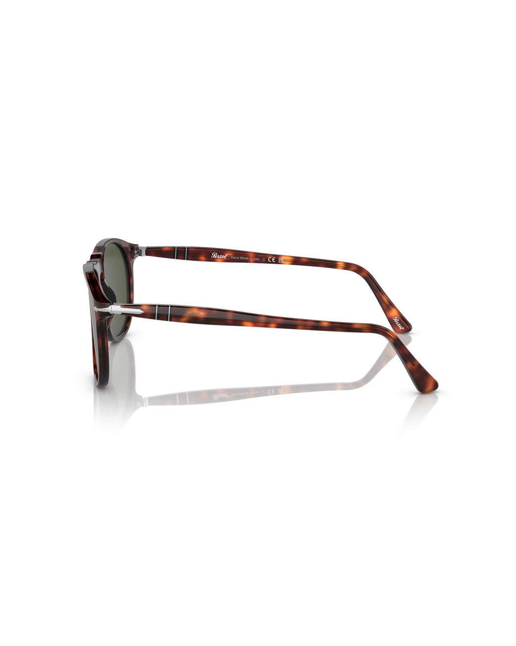 Persol Black Po9649S 24/31 Sunglasses Acetate Pilot Normal for men