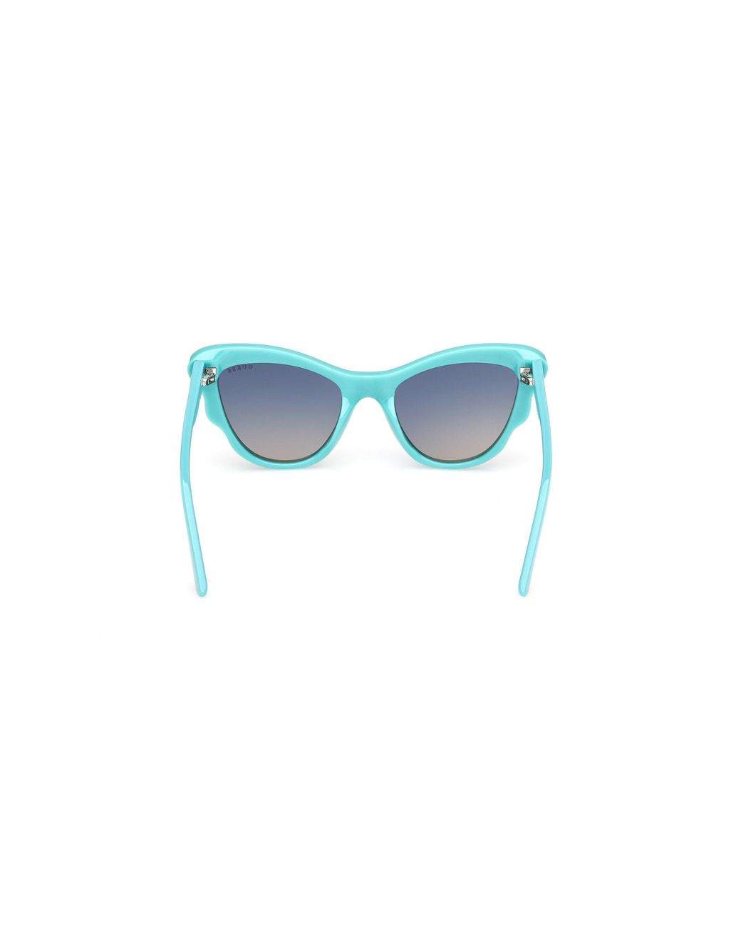 Guess Blue Gu00228 87W Sunglasses Injected Cat Eye Normal