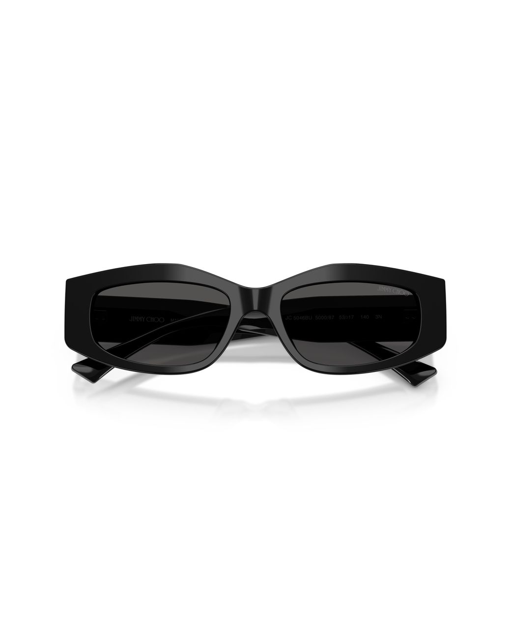 Jimmy Choo Black Jc5046Bu 500087 Sunglasses Acetate Geometric Normal