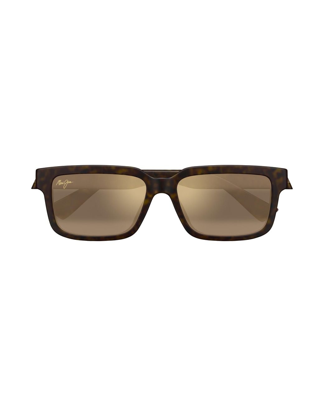 Maui Jim Black Mj0655Sa 002 Occhiali Da Sole Bio-Iniettato Bronzo Squadrata