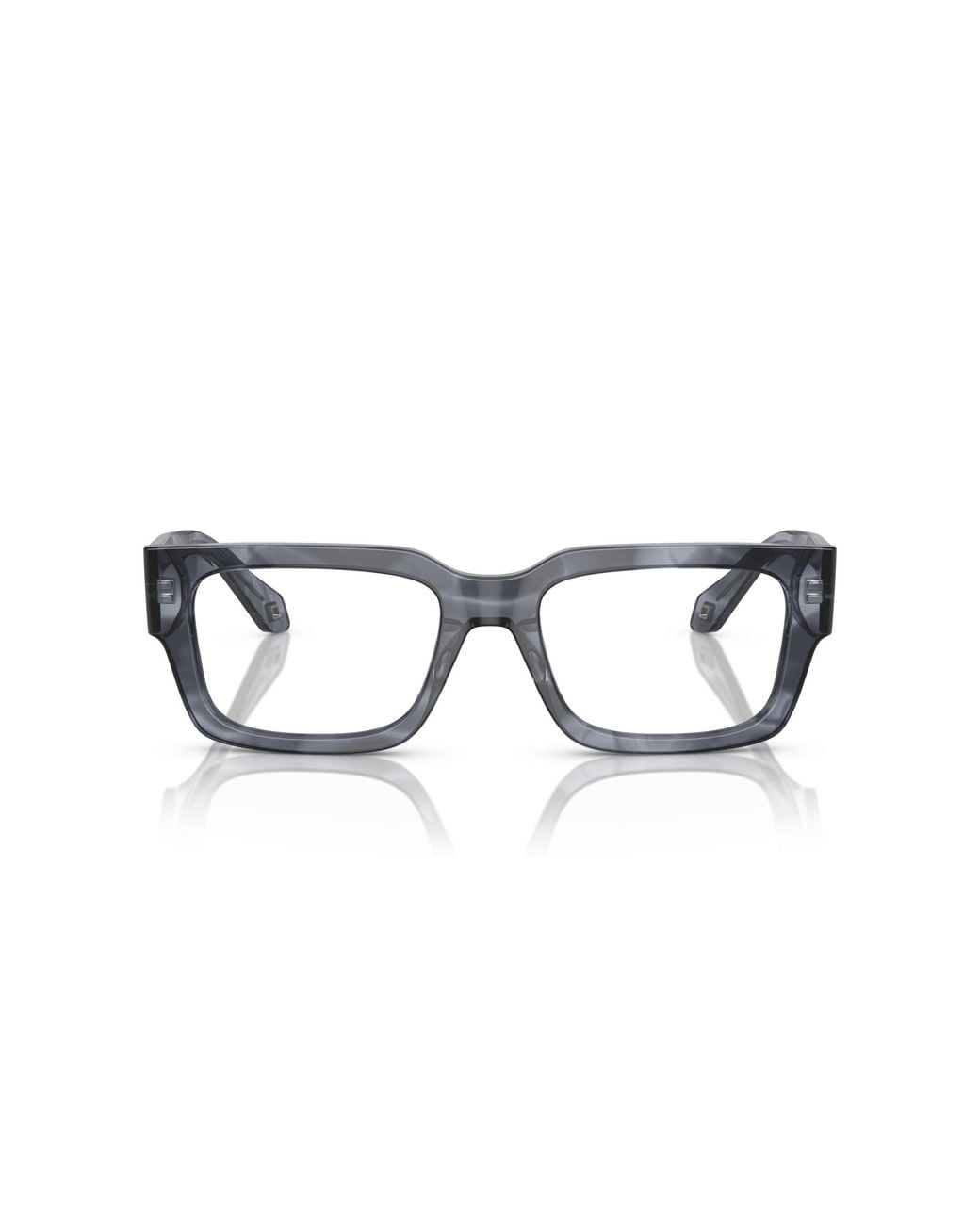 Giorgio Armani Black Ar7243U 5986 Optical Frames Acetate Transparent Squared Normal for men