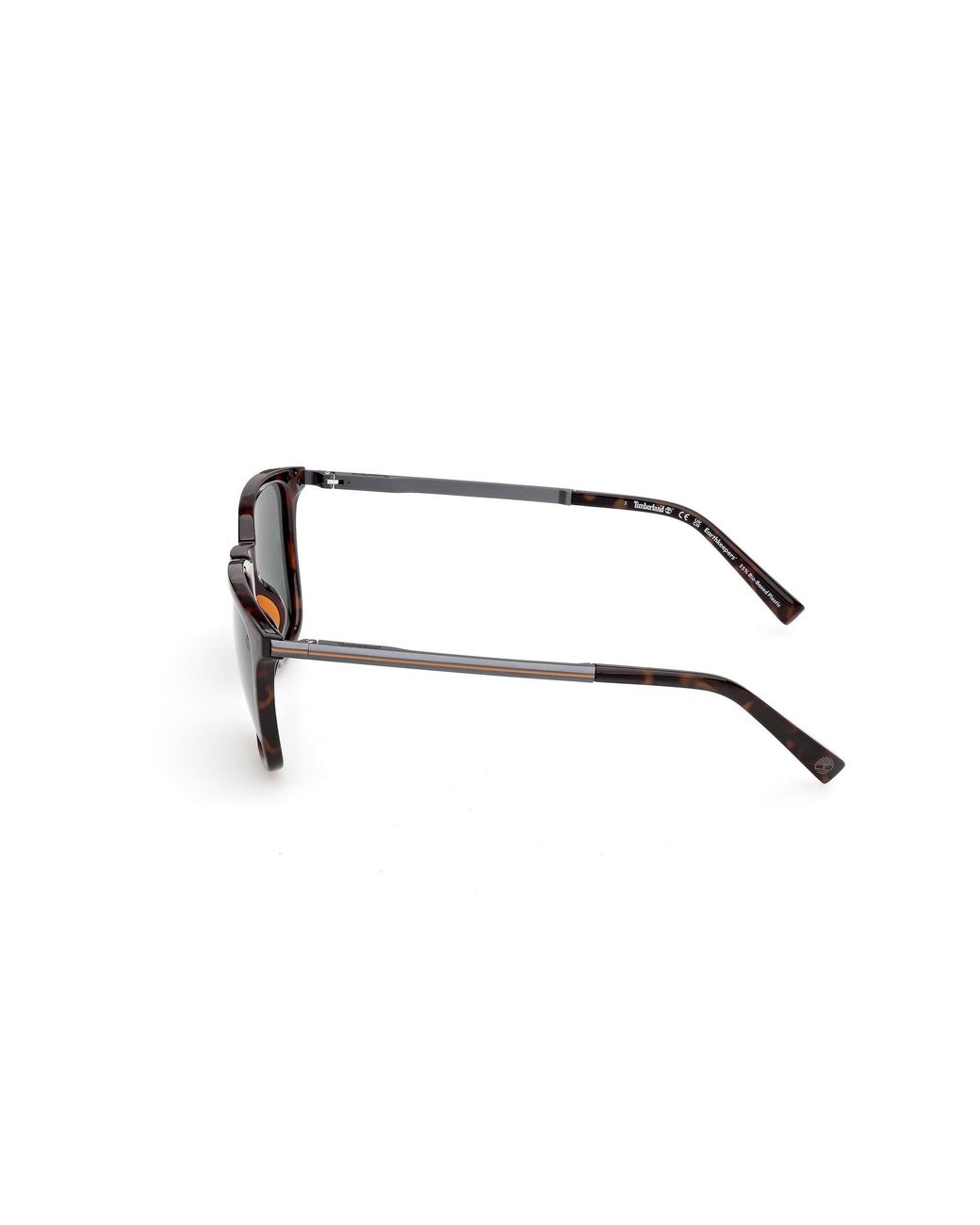 Timberland Black Tb00087 52R Sunglasses Injected Squared Polarized for men