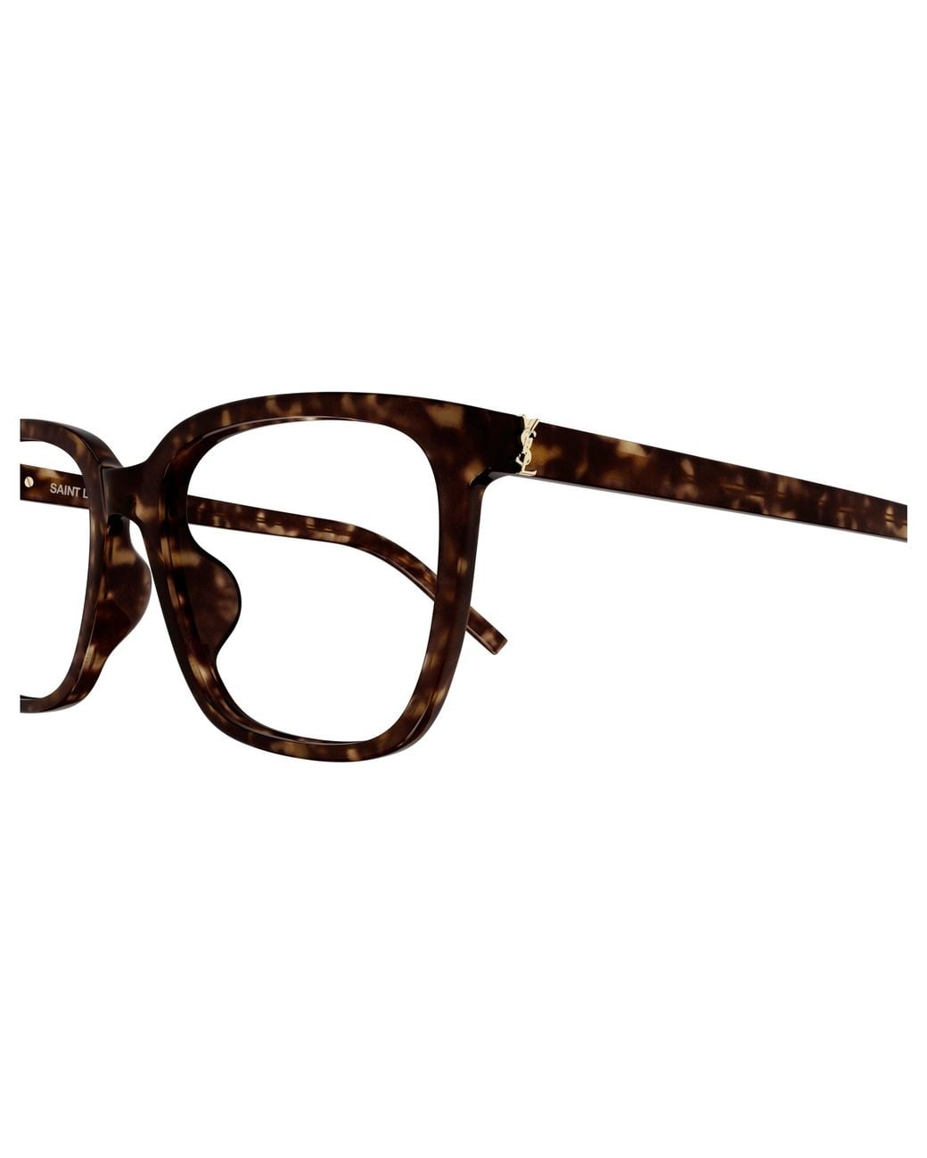 Saint Laurent Black Sl M142/F 002 Optical Frames Acetate Transparent Squared