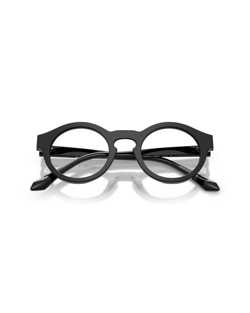 Giorgio Armani Black Ar7292U 5009 Optical Frames Acetate Transparent Pantos Normal