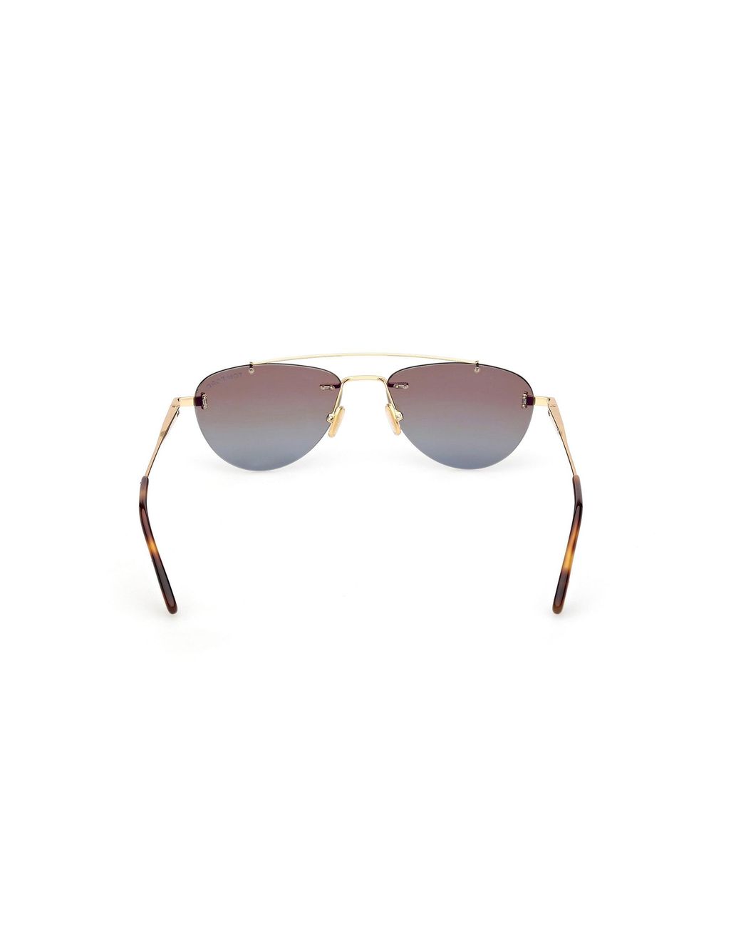 Tom Ford Black Ft1356 Astor-02 30F Sunglasses Metal Pilot Normal