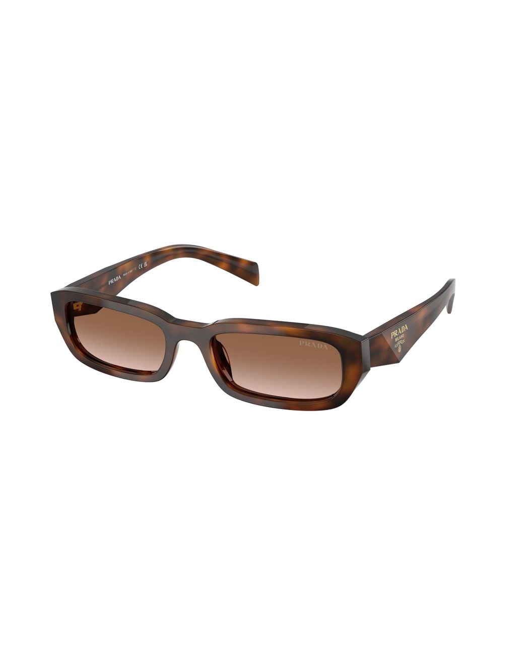 Prada Black Pr B06S 20D90P Sunglasses Acetate Squared Normal Nuanced