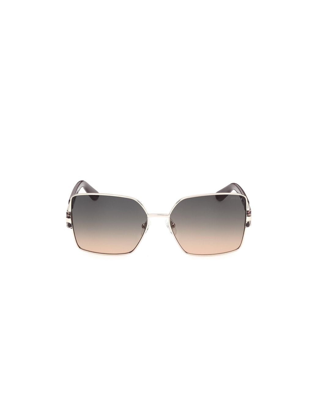 Guess Black Gu00357 32P Sunglasses Metal Butterfly Normal