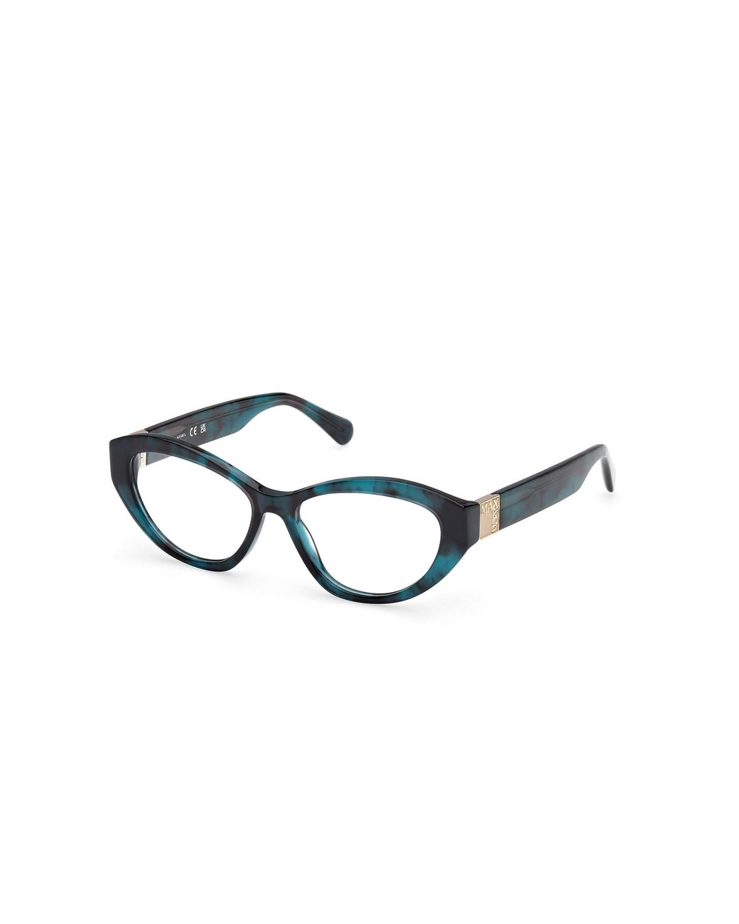 MAX&Co. Black Mo5176 55A Optical Frames Acetate Cat Eye Normal