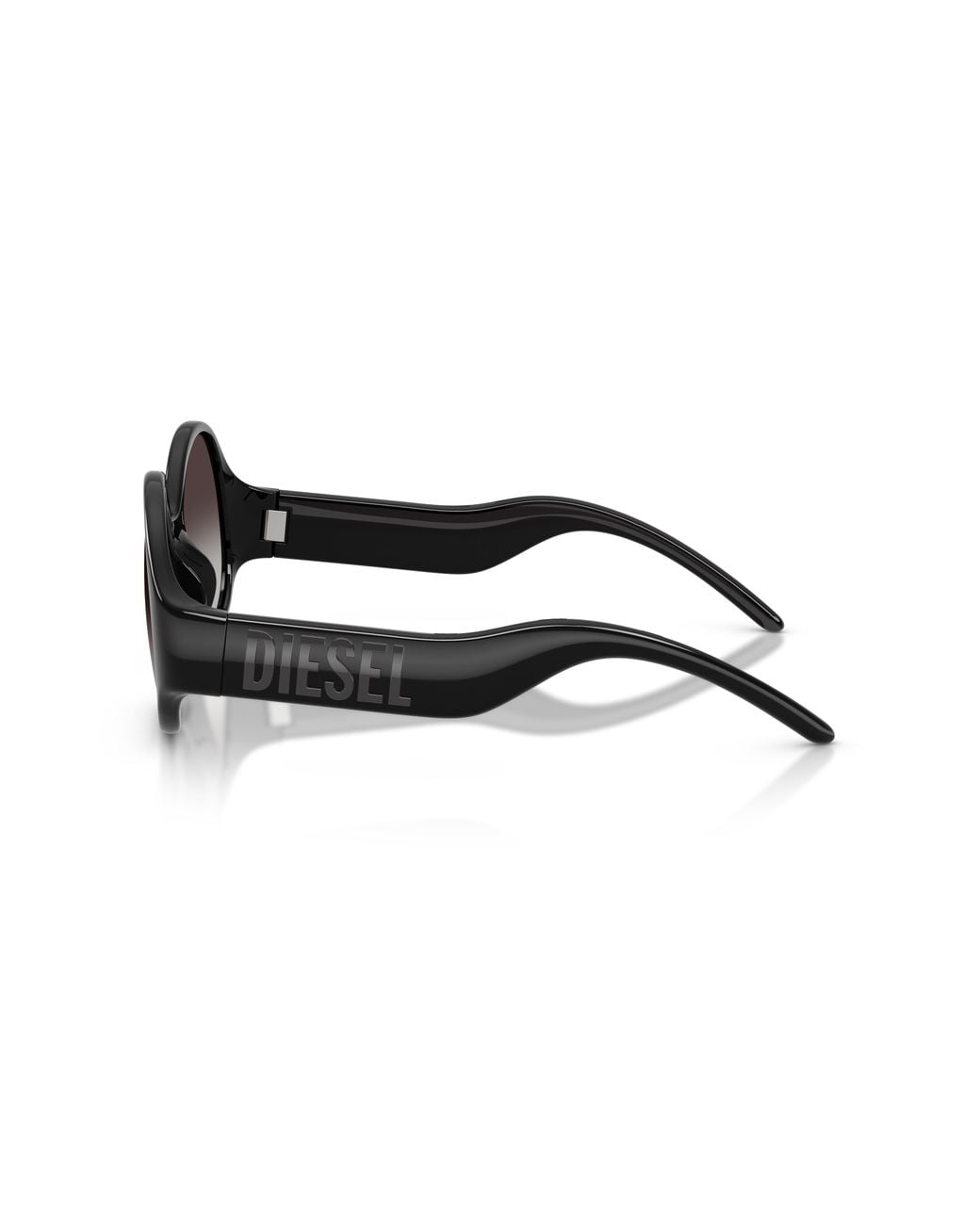 DIESEL Black Dl3022U 20018G Sunglasses Injected Round Normal Nuanced