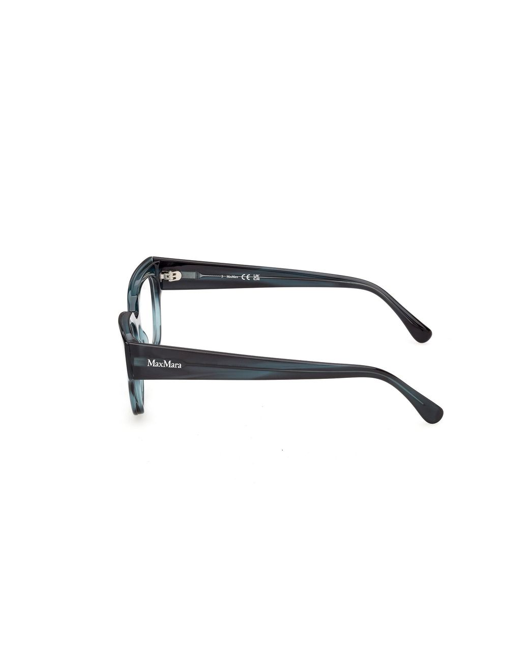 Max Mara Black Mm5259 64 Optical Frames Acetate Squared Normal