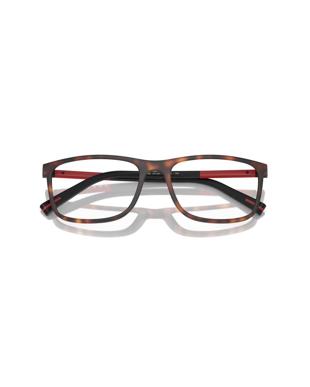 Paradas Linea Rosa Prada Linea Rossa Ps 03Qv 17X1O1 Optical Frames Injected Squared Normal ...