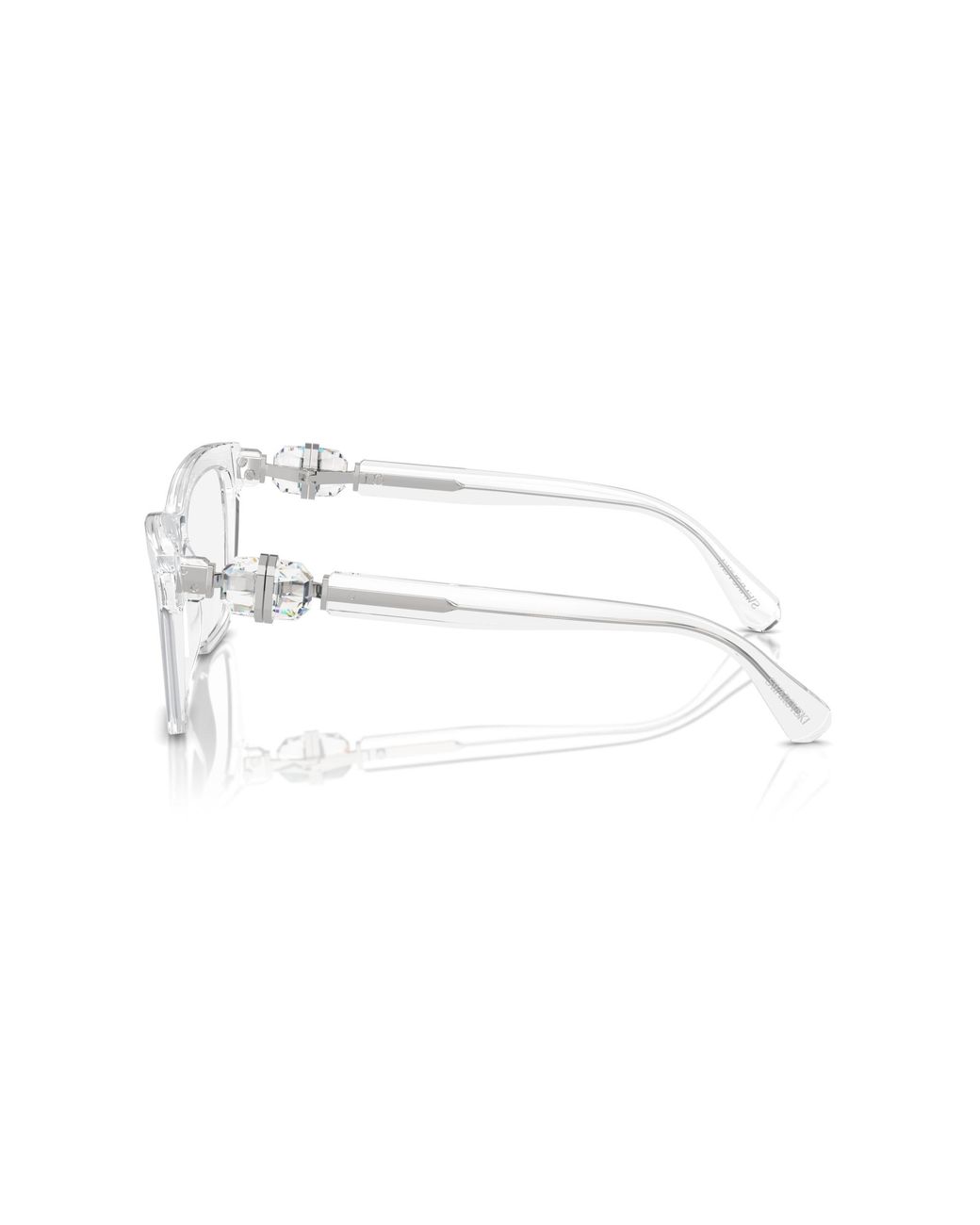 Swarovski Black Sk2021 1027 Optical Frames Acetate Squared Normal