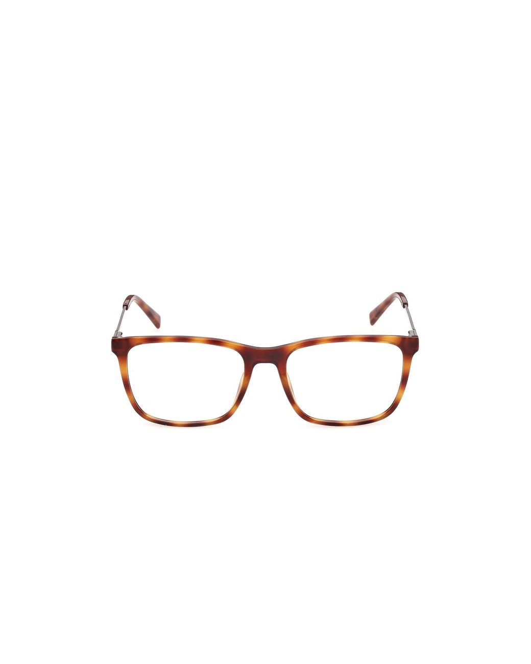 Timberland Black Tb50123 53 Optical Frames Injected Squared Normal for men