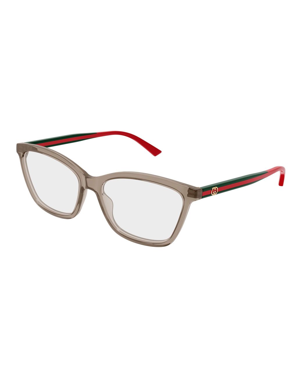 Gucci Black Gg1989O 003 Optical Frames Acetate Transparent Cat Eye