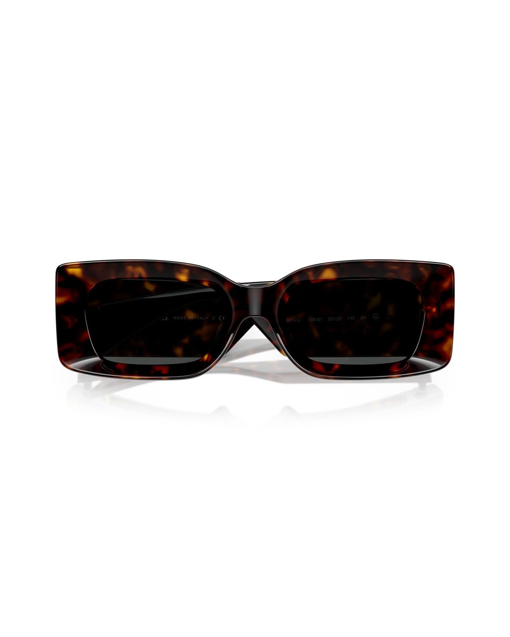 Versace Black Ve4474U 108/87 Sunglasses Injected Squared Normal
