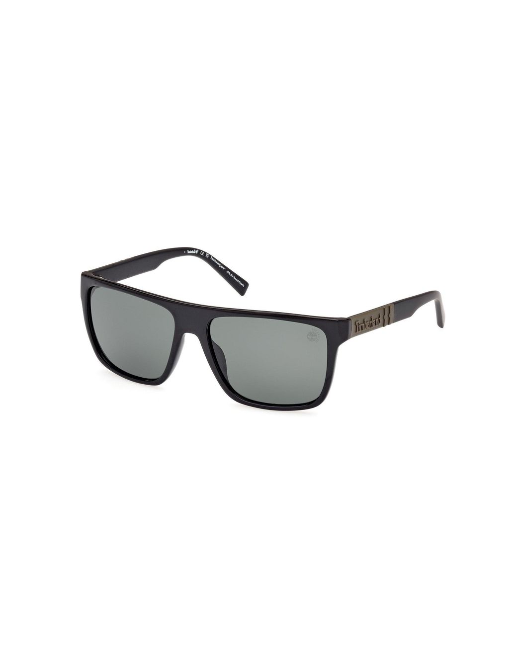 Timberland Black Tb00005 01R Sunglasses Injected Squared Polarized for men