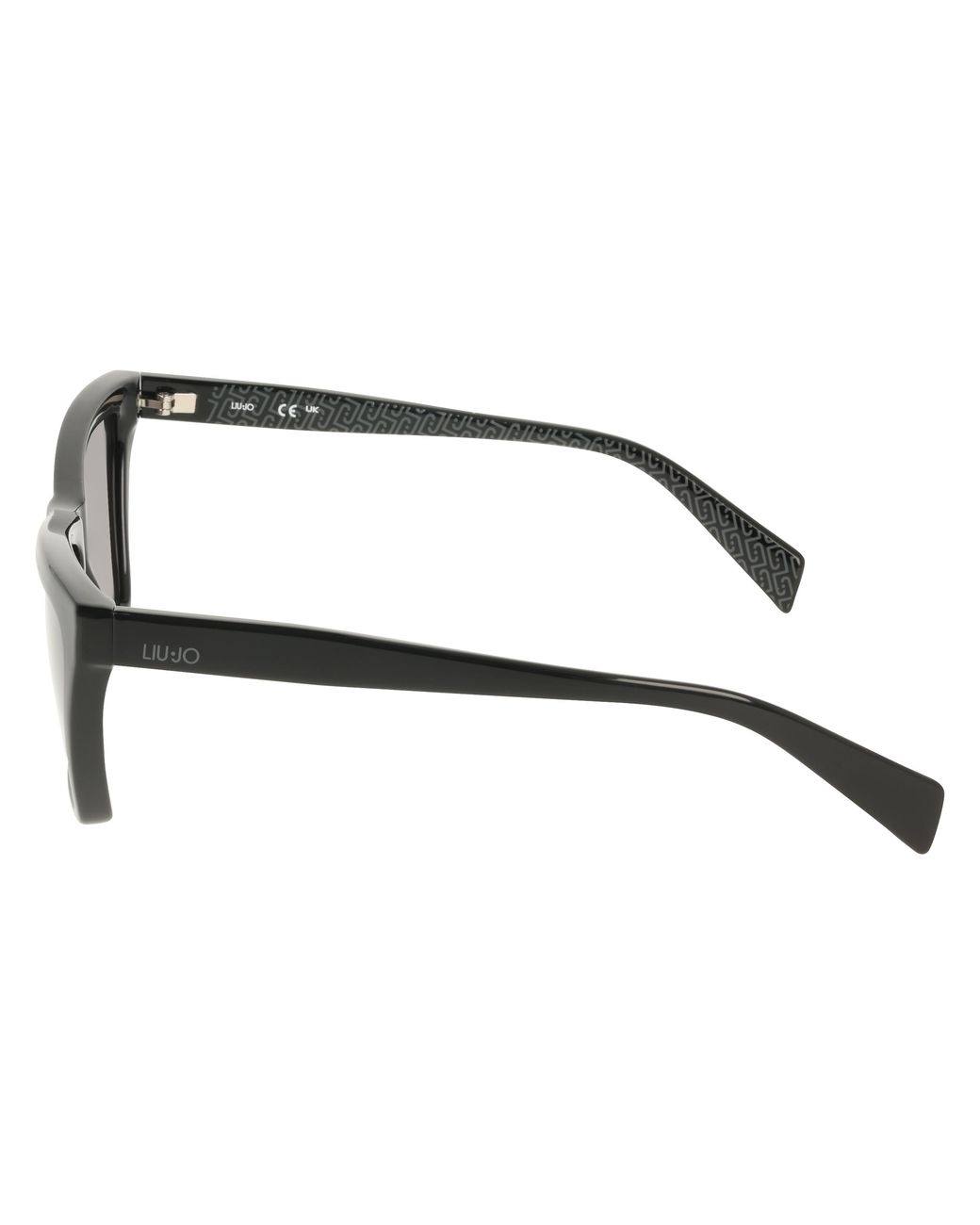 Liu Jo Black Lj817S 001 Sunglasses Bio-Inject Cat Eye Normal Shaded