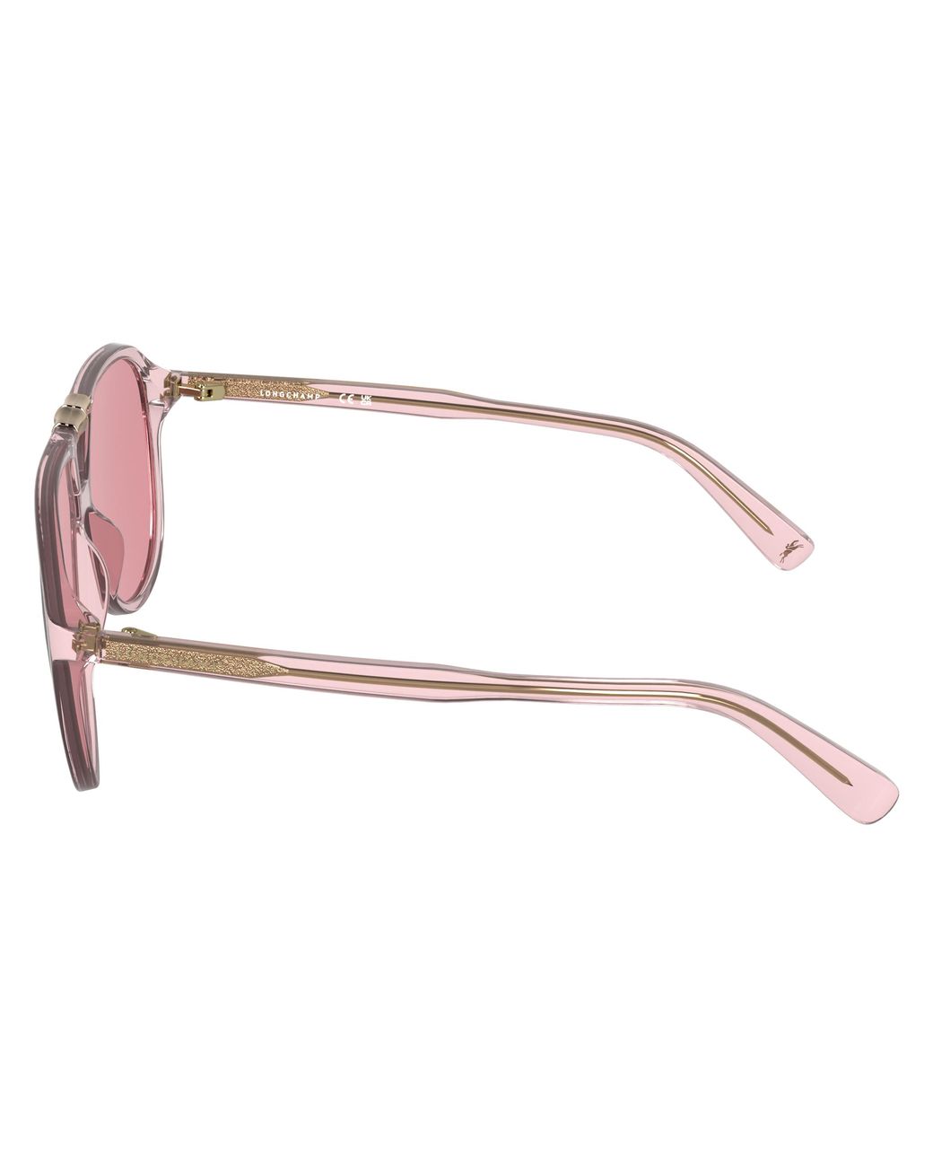 Longchamp Black Lo800S 650 Sunglasses Bio-Injected Pilot Normal