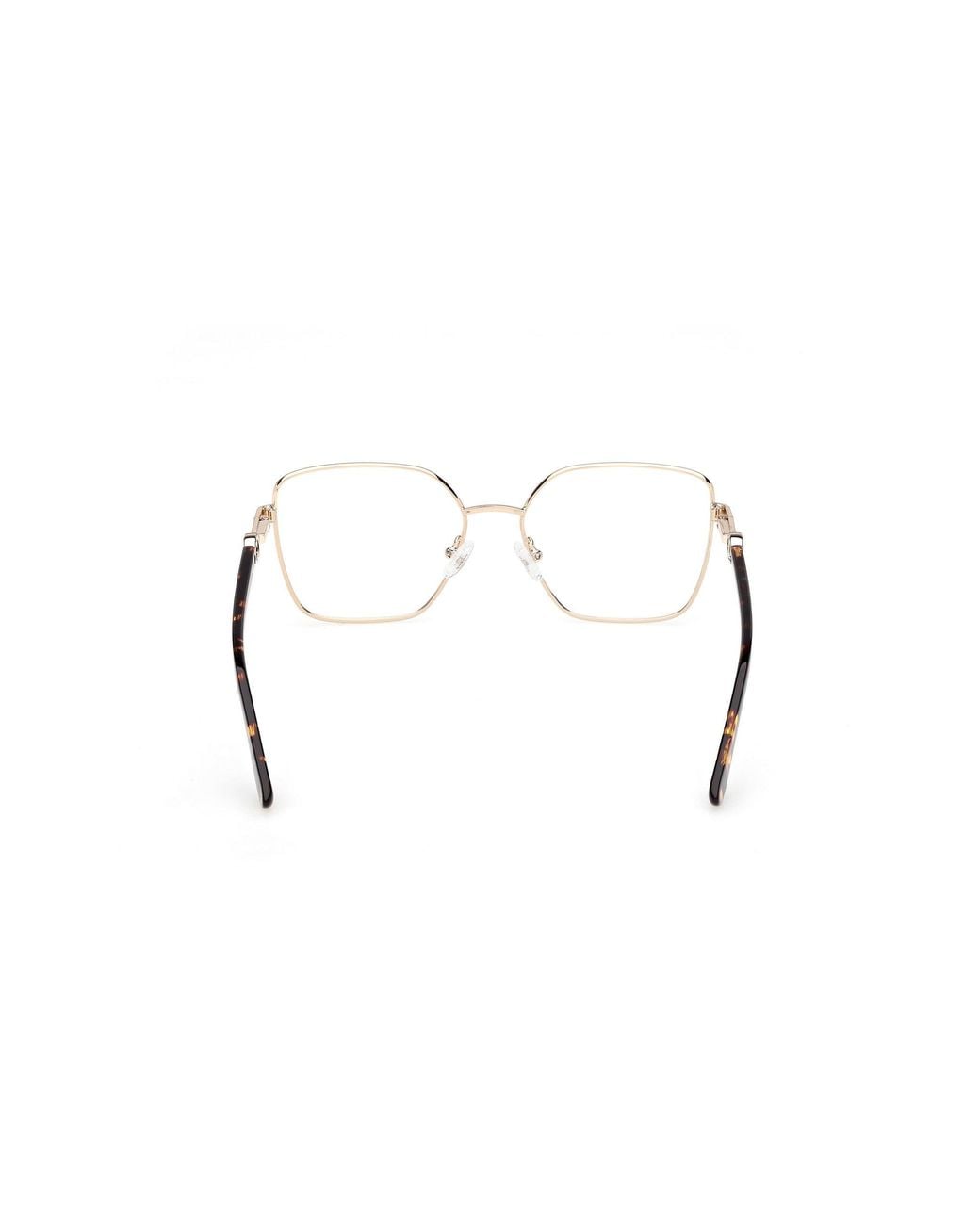 Guess Black Gu50313 032 Optical Frames Metal Squared Normal