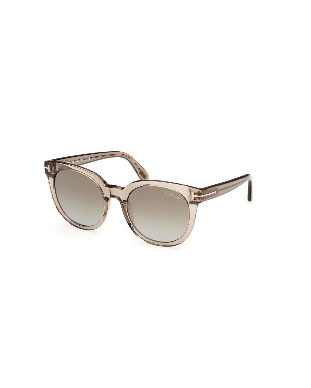 Tom Ford Black Ft1109 Moira 45G Sunglasses Acetate Butterfly Normal Shaded