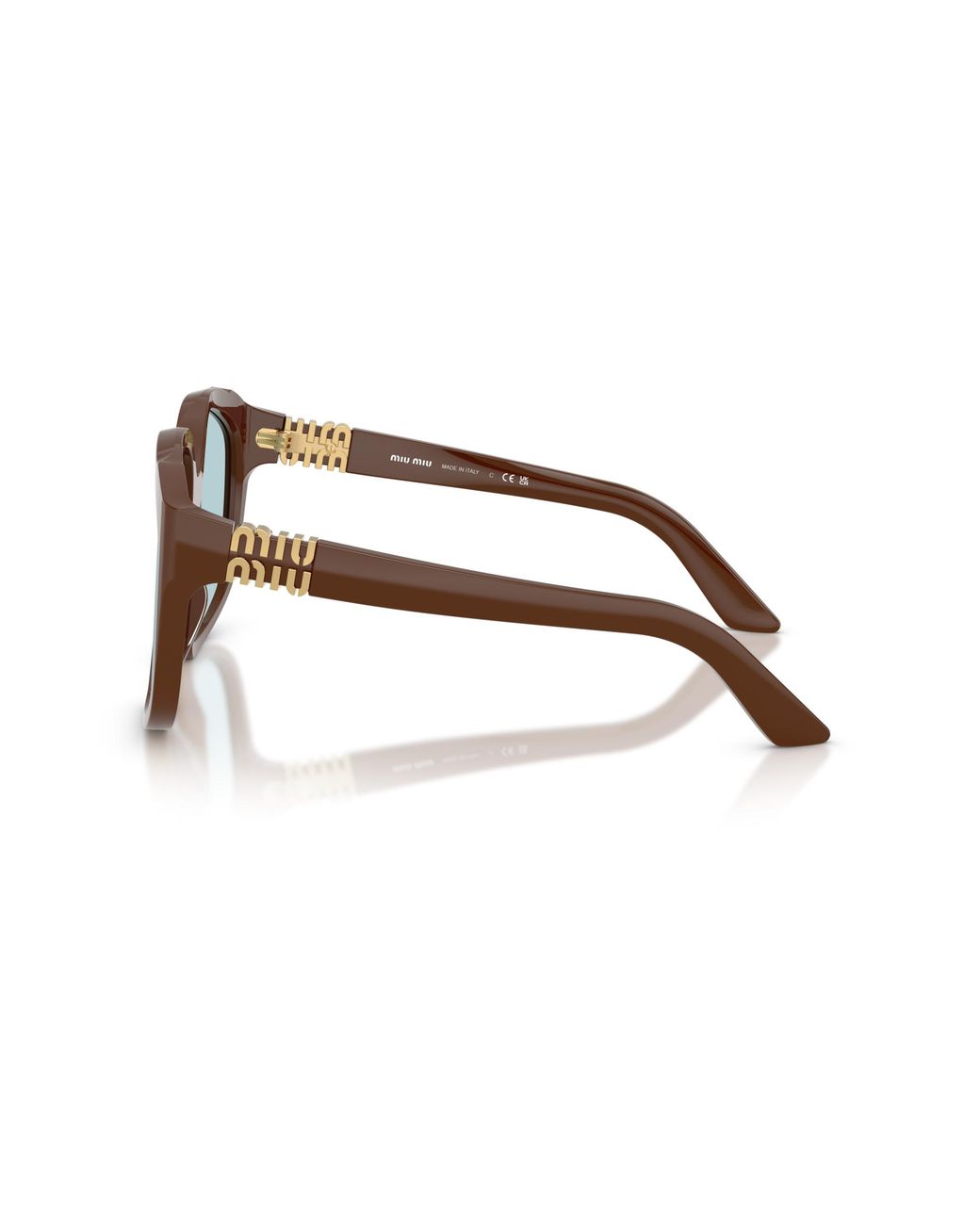Miu Miu Black Mu A07S 24D20R Sunglasses Acetate Geometric Normal