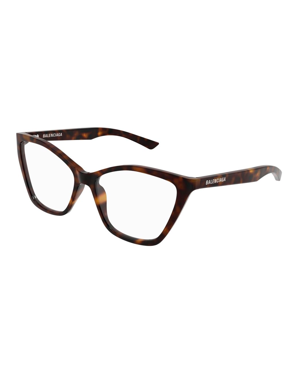 Balenciaga Black Bb0405O 002 Optical Frames Acetate Transparent Butterfly