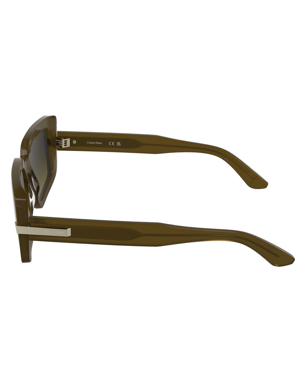 Calvin Klein Black Ck25533S 201 Sunglasses Acetate Squared Normal