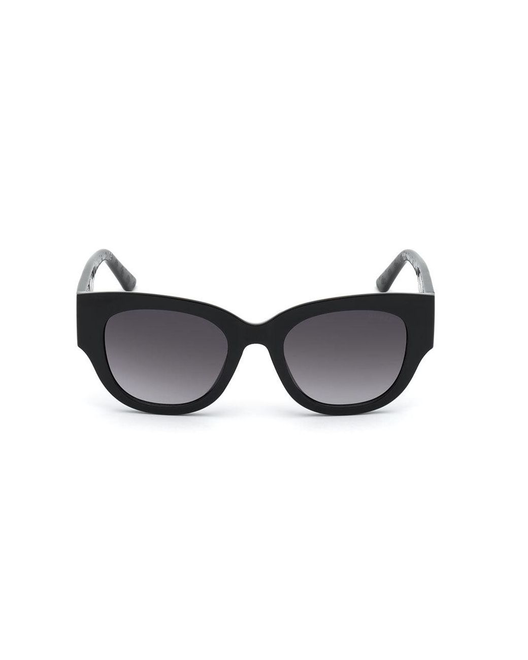 Guess Black Gu7680 01B Sunglasses Injected Butterfly Normal Shaded