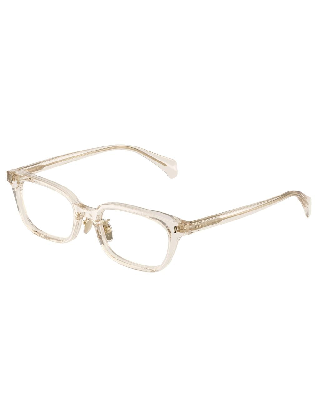 Moncler Black Me2039D Atelier 3003 Optical Frames Acetate Transparent Squared Normal
