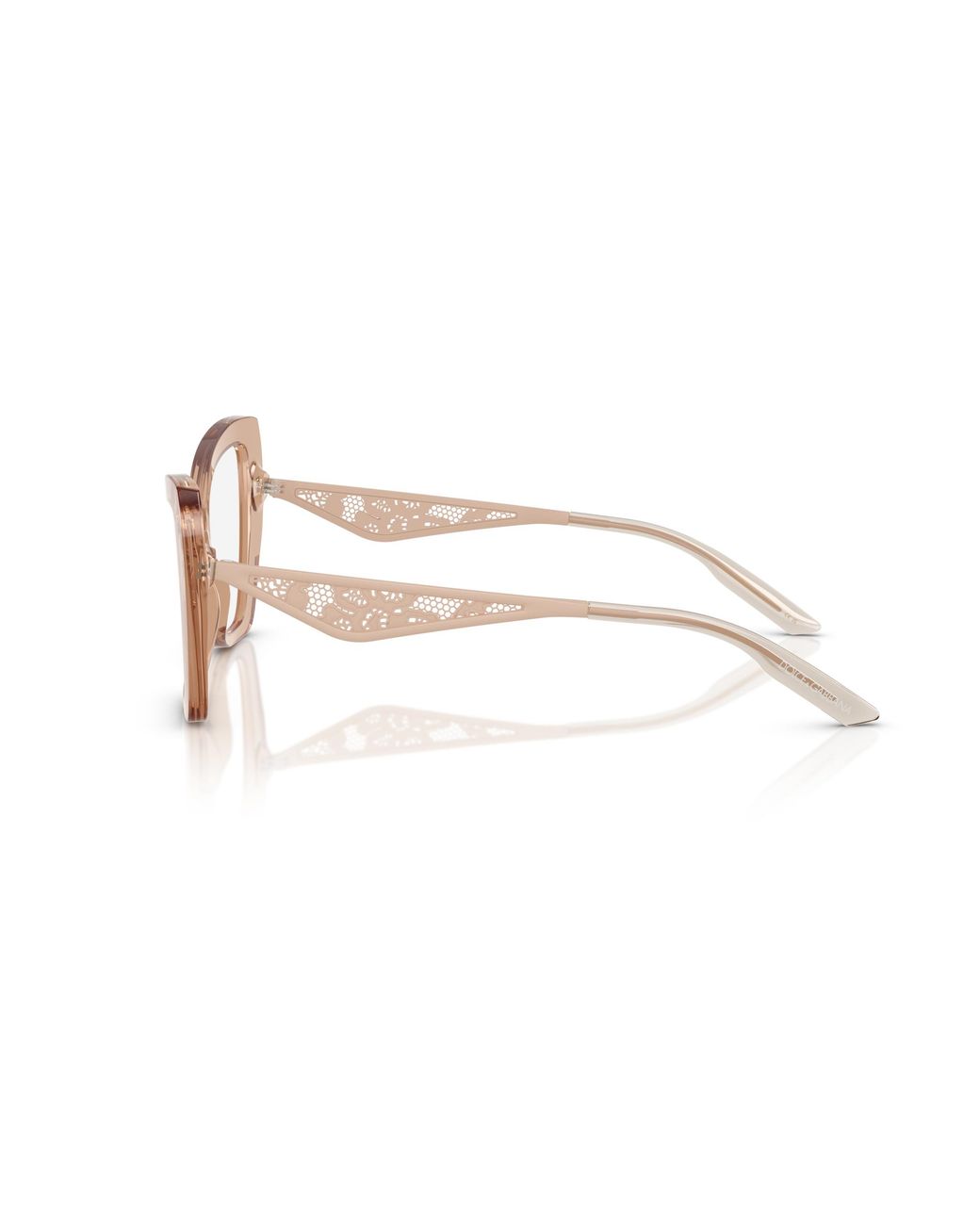 Dolce & Gabbana Black Dg3409 3432 Optical Frames Acetate Transparent Cat Eye Normal