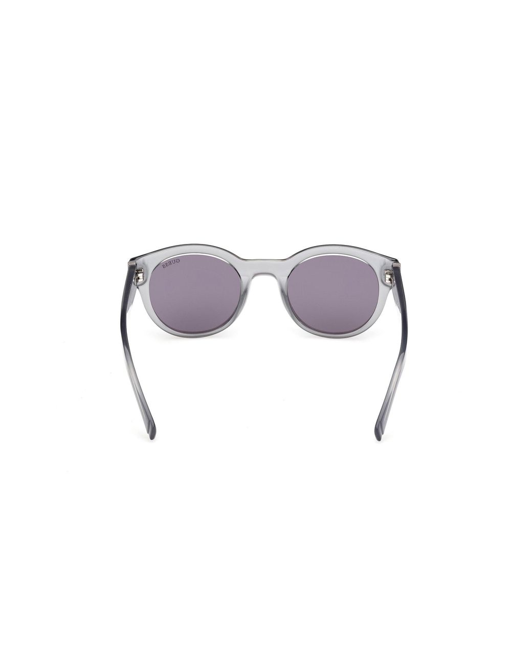 Guess Black Gu00298 20Y Sunglasses Injected Round Normal for men